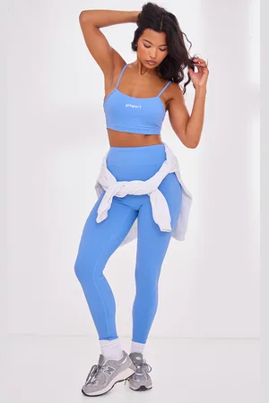 PRETTYLITTLETHING PLT SPORT Sculpt Detail High Waist Leggings