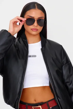 PRETTYLITTLETHING Metal Aviator Sunglasses