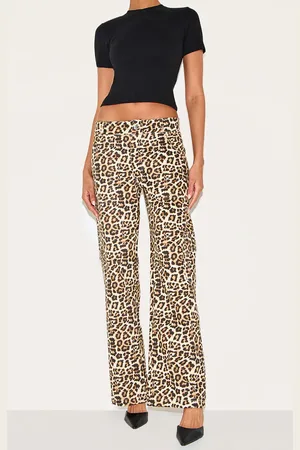 PRETTYLITTLETHING Leopard Printed Cargo Trousers