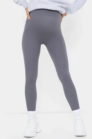 PRETTYLITTLETHING Maternity Contour Ribbed Leggings