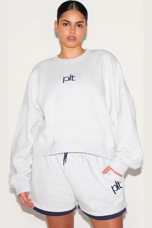 PRETTYLITTLETHING Plus Plt Sweatshirt