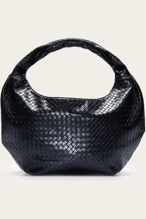 PRETTYLITTLETHING Weave Slouchy Tote Bag