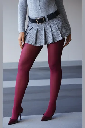 PRETTYLITTLETHING Monochrome Plaid Brushed Woven Belted Pleated Mini Skirt