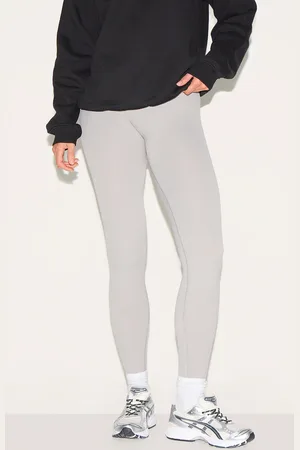 PRETTYLITTLETHING Tall Structured Contour Rib Leggings