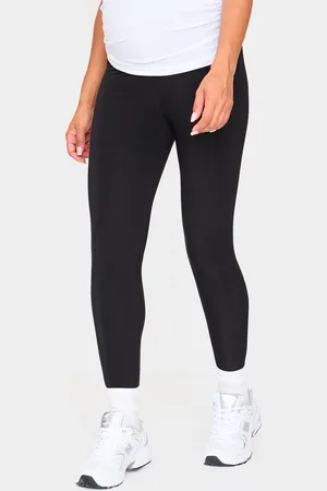 PRETTYLITTLETHING Maternity High Waist Slinky Leggings