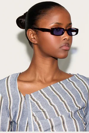 PRETTYLITTLETHING Jeepers Peepers Slim Contrast Lens Sunglasses