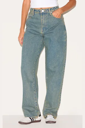 PRETTYLITTLETHING Vintage High Waist Boyfriend Jeans
