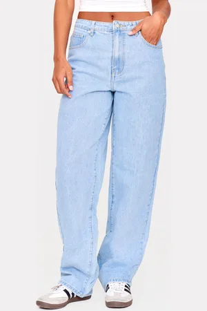 PRETTYLITTLETHING High Waist Boyfriend Jeans