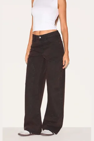 PRETTYLITTLETHING Carpenter Style Cargo Pocket Jeans