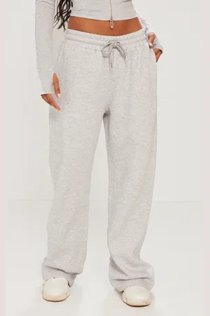 PRETTYLITTLETHING Oversized Graphic Printed Wide Leg Joggers