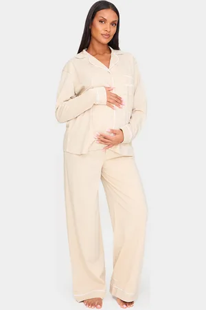 PRETTYLITTLETHING Maternity Mama Pj Trousers