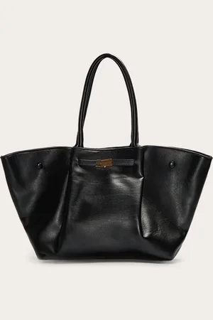 PRETTYLITTLETHING Pleated Pu Tote Bag