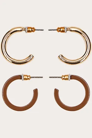 PRETTYLITTLETHING Hoop Multi-pack Earrings