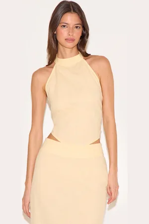 PRETTYLITTLETHING Halterneck Top