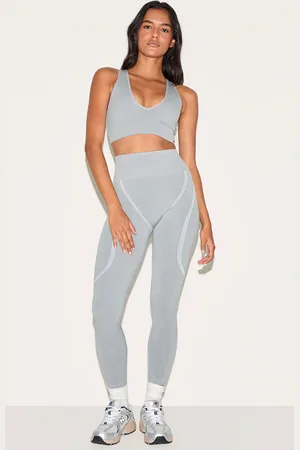 PRETTYLITTLETHING Ribbed Seamless High Waisted Leggings