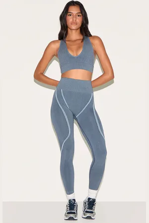 PRETTYLITTLETHING Ribbed Seamless High Waisted Leggings