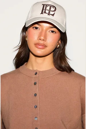 PRETTYLITTLETHING Cream Pretty Little Thing Chocolate Embroidered Cap