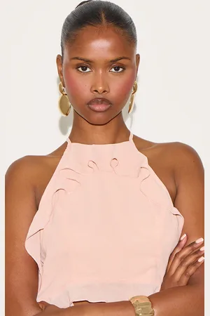 PRETTYLITTLETHING Gold Large Pebble Statement Earrings
