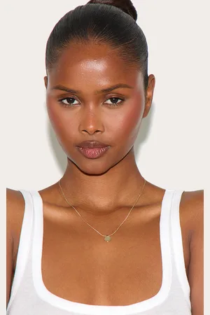 PRETTYLITTLETHING Gold Real Gold Plated Fine Chain Pendant