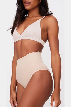 PRETTYLITTLETHING Nude Shapewear High Waist Control Briefs
