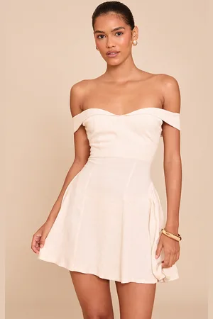 PRETTYLITTLETHING Bardot Shift Dress