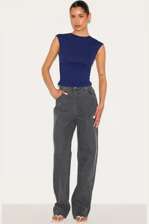 PRETTYLITTLETHING Tall High Waist Boyfriend Jeans