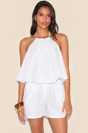 PRETTYLITTLETHING Poplin Floaty Shorts