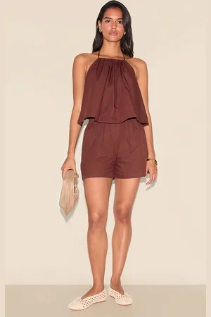 PRETTYLITTLETHING Poplin Floaty Shorts