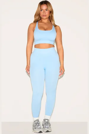 PRETTYLITTLETHING Shape Seamless Active Ruched Bum High Waisted Leggings