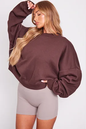 PRETTYLITTLETHING PLT SPORT Oversized Boxy Sweatshirt