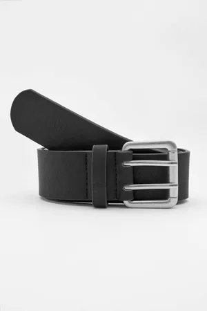 Faux leather belt with heart buckle - pull&bear
