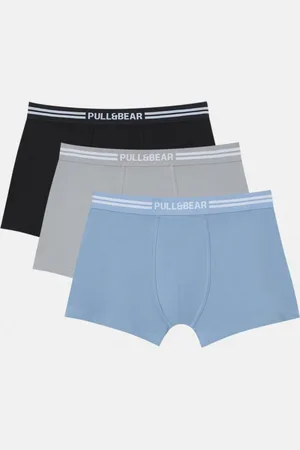 Pack of 3 grey boxers - PULL&BEAR