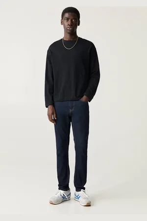 Pull&Bear Slim Fit Jeans With Seam Details