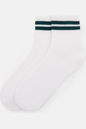 Pull&Bear Pack Of 2 Pairs Of Striped Socks