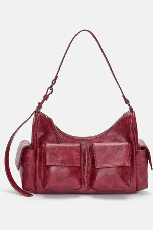 Pull&Bear Multi-Pocket Shoulder Bag