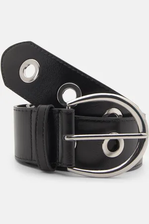 Pull&Bear Belt With Eyelets And Topstitching