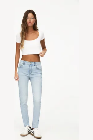 Pull&Bear Mid-Rise Skinny Jeans