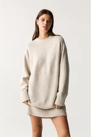 Pull&Bear Long Sleeve Knit Dress