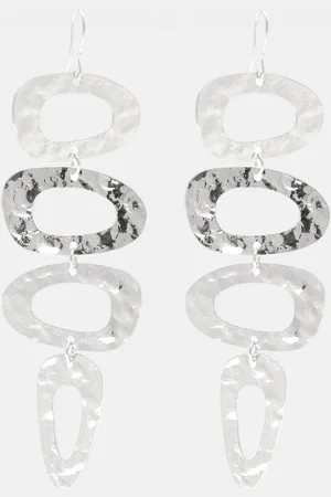 Pull&Bear Oval Dangle Earrings