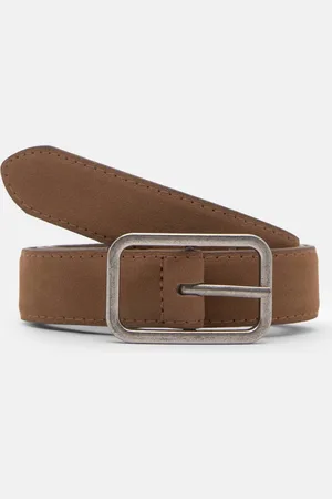 Pull&Bear Faux Suede Belt