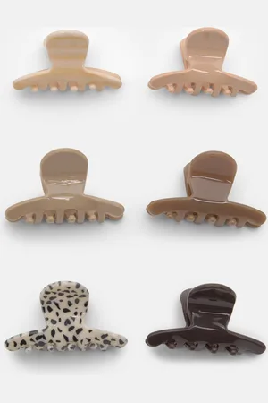 Pull&Bear Pack Of 6 Hair Clips