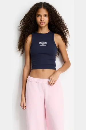 Pull&Bear Embroidered Encinitas Tank Top