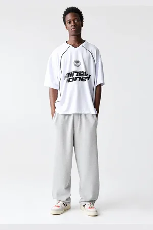 Pull&Bear Interlock Tracksuit Bottoms