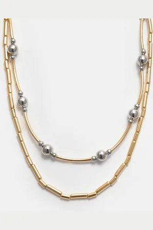 Pull&Bear 2-Pack Of Bead Necklaces