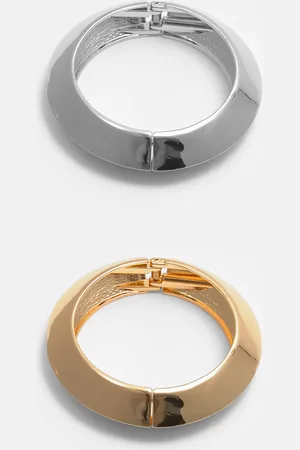 Pull&Bear Pack Of 2 Arm Cuffs With Spring