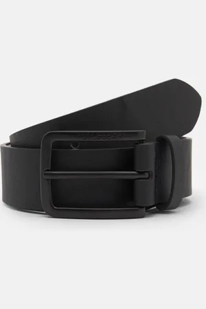 Pull&Bear Faux Leather Belt With Logo