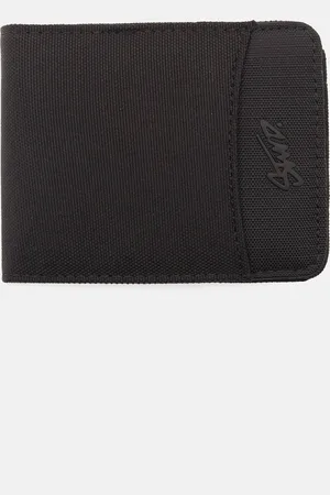 Pull&Bear Black Stwd Fabric Wallet