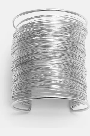 Pull&Bear Wide Metal Arm Cuff