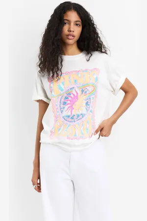 Pull&Bear Pink Floyd Yin-Yang T-Shirt