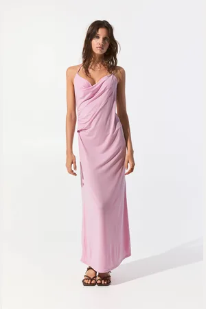 Pull&Bear Asymmetric Midi Dress